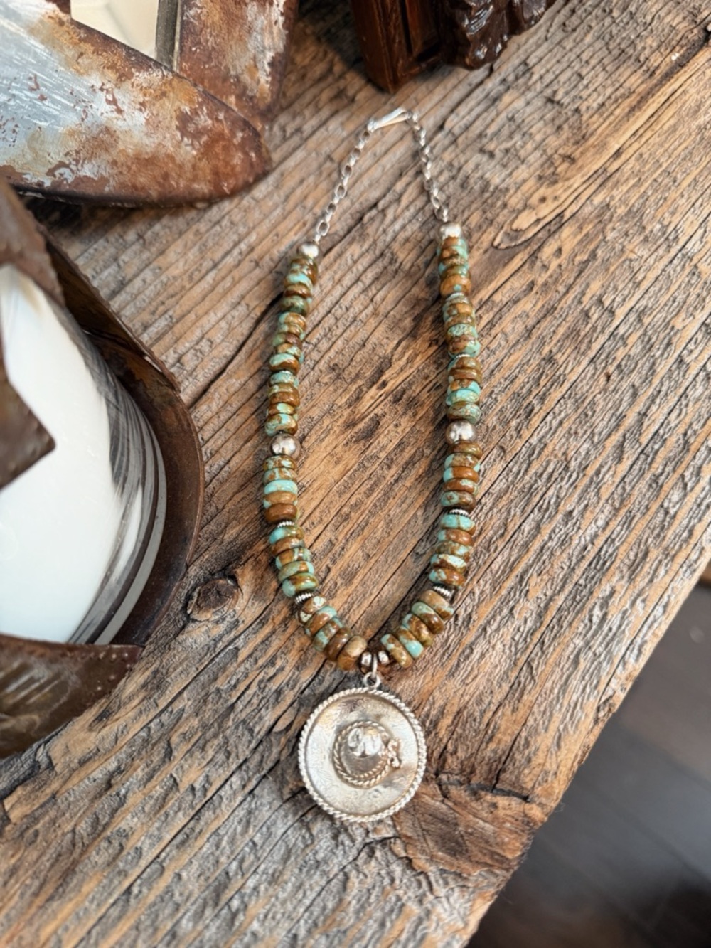 SOLD Genuine Royston Turquoise Necklace